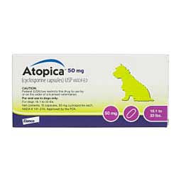 Atopica for Dogs 16.1-33 lbs 50 mg 15 ct - Item # 613RX