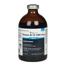 Vitamin B-12 for Animal Use 1,000 mcg per ml 100 ml - Item # 627RX