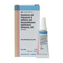 Neo-Poly-Dex Ophthalmic Ointment 3.5 gm - Item # 628RX