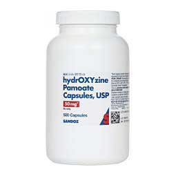 Hydroxyzine Pamoate For Dogs, Cats & Horses 50 mg 500 ct - Item # 666RX
