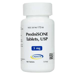 Prednisone 5 mg 100 ct - Item # 671RX