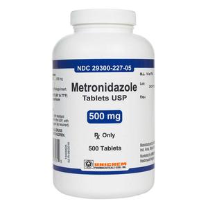 Metronidazole 500 mg 500 ct - Item # 673RX
