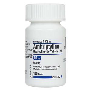 Amitriptyline HCl 50 mg 100 ct - Item # 696RX