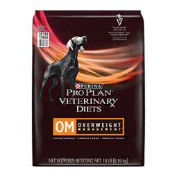 Pro Plan OM Overweight Management Dry Dog Food 18 lb - Item # 70036
