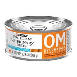 Pro Plan OM Overweight Management Canned Cat Food 5.5 oz 24 ct - Item # 70066