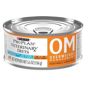 Pro Plan OM Overweight Management Canned Cat Food 5.5 oz 24 ct - Item # 70066