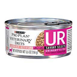 Pro Plan UR ST/OX Urinary Formula Savory Selects Canned Cat Food - Salmon 5.5 oz 24 ct - Item # 70075