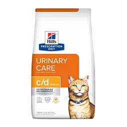 Urinary Care c/d Multicare Chicken Dry Cat Food 8.5 lb - Item # 70082