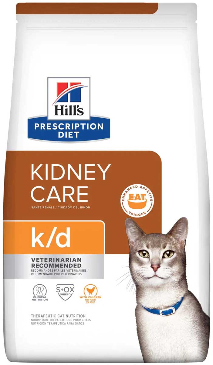 Hill's Prescription Diet k/d Kidney Care Chicken Dry Cat Food Hill's