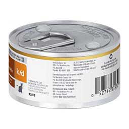Hill's Prescription Diet k/d Kidney Care Chicken & Vegetable Stew Canned Cat Food 2.9 oz (24 ct) - Item # 70090