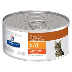 Kidney Care k/d Chicken Canned Cat Food 5.5 oz 24 ct - Item # 70091