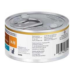 Kidney Care k/d Vegetable & Tuna Stew Canned Cat Food 2.9 oz (24 ct) - Item # 70093