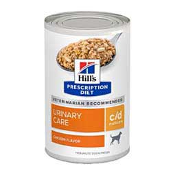 Urinary Care c/d Multicare Chicken Flavor Canned Dog Food 13 oz 12 ct - Item # 70094