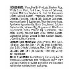 Urinary Care c/d Multicare Chicken Flavor Canned Dog Food 13 oz (12 ct) - Item # 70094