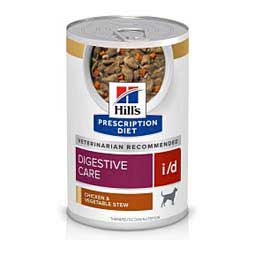 Hill's Prescription Diet i/d Digestive Care Chicken and Vegetable Stew Canned Dog Food 12.5 oz (12 ct) - Item # 70102