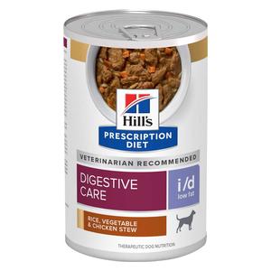 Digestive Care i/d Low Fat Rice, Vegetable and Chicken Stew Canned Dog Food 12.5 oz 12 ct - Item # 70107