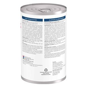 Chicken Skin/Food Sensitivities z/d Canned Dog Food 13 oz 12 ct - Item # 70127