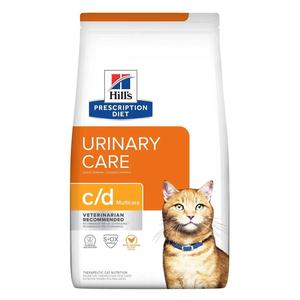 Urinary Care c/d Multicare Chicken Dry Cat Food 4 lb - Item # 70133