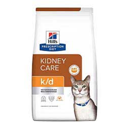 Kidney Care k/d Chicken Dry Cat Food 4 lb - Item # 70134