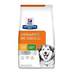 Urinary + Metabolic c/d Multicare Chicken Dry Dog Food 24.5 lb - Item # 70145