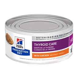Thyroid Care y/d Chicken Flavored Canned Cat Food 5.5 oz (24 ct) - Item # 70151