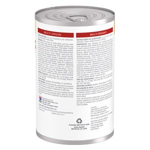 Multi-Organ Complex Support Vegetables and Turkey Stew Canned Dog Food 12.5 oz 12 ct - Item # 70164