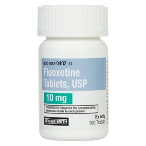Fluoxetine Hydrochloride Tablets 10 mg 100 ct - Item # 702RX