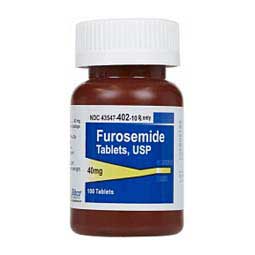 Furosemide for Dogs and Cats 40 mg 100 ct - Item # 723RX