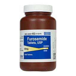 Furosemide for Dogs & Cats 40 mg 1,000 ct - Item # 724RX