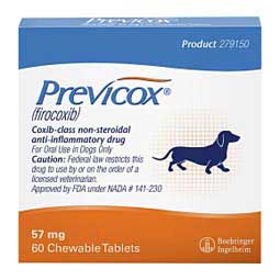 Previcox for Dogs 57 mg 60 ct - Item # 753RX