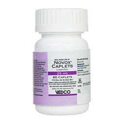 Novox Carprofen Caplets for Dogs (compares to Rimadyl) 25 mg 60 ct - Item # 759RX