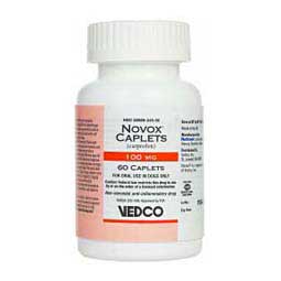 Novox Carprofen Caplets for Dogs (compares to Rimadyl) 100 mg 60 ct - Item # 763RX