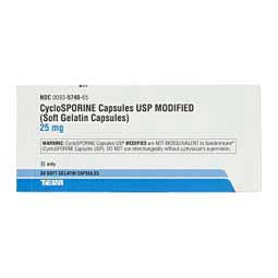 Cyclosporine Capsules, USP Modified 25 mg 30 ct - Item # 765RX