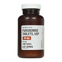 Furosemide for Dogs and Cats 20 mg 1000 ct - Item # 773RX