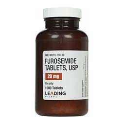 Furosemide for Dogs & Cats 20 mg 1,000 ct - Item # 773RX