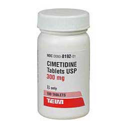 Cimetidine for Dogs, Cats & Horses 300 mg 100 ct - Item # 790RX