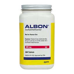 Albon for Dogs & Cats 500 mg 500 ct - Item # 797RX