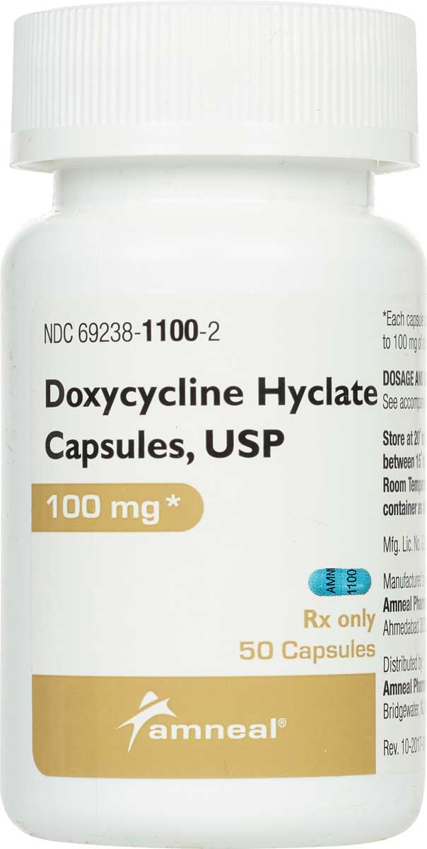 Doxycycline Hyclate 100mg (500 caps) On Sale EntirelyPets Rx