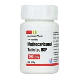 Methocarbamol 500 mg 100 ct - Item # 824RX