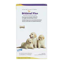 Drontal Plus for Dogs 2-25 lbs 40 ct - Item # 829RX
