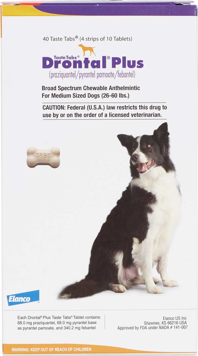 drontal plus 68 mg for dogs