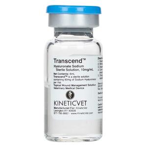 Transcend Sodium Hyaluronate for Dogs, Cats and Horses 6 ml - Item # 832RX