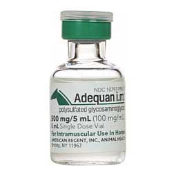 Adequan i.m. Equine 500 mg/5 ml (1 ct x 1 dose) - Item # 845RX