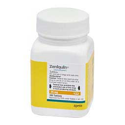 Zeniquin for Dogs & Cats 25 mg 100 ct - Item # 879RX