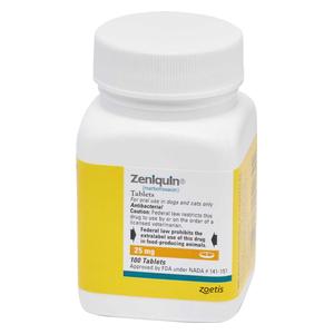 Zeniquin for Dogs and Cats 25 mg 100 ct - Item # 879RX