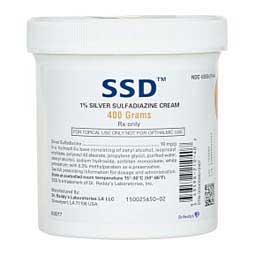 SSD Silver Sulfadiazine Cream for Animal Use 400 gm - Item # 897RX