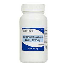 Hydroxyzine HCl 25 mg 500 ct - Item # 942RX