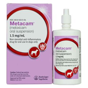 Metacam Oral for Dogs 1.5 mg/ml 180 ml - Item # 981RX
