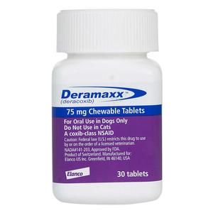 Deramaxx for Dogs 75 mg 30 ct - Item # 988RX
