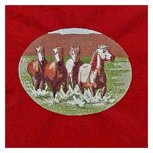 4 Running Horses